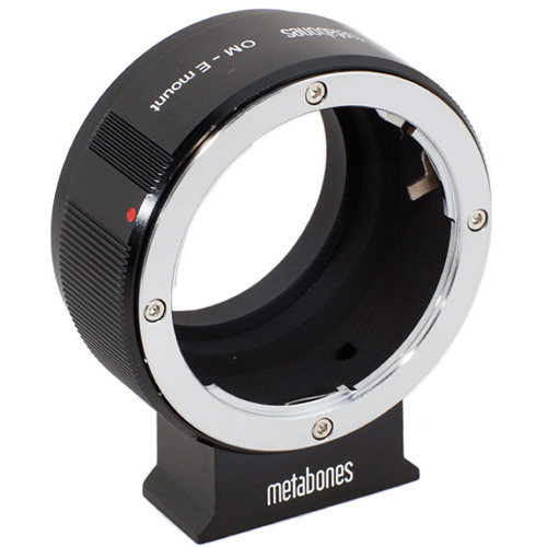 Metabones Olympus OM Mount Lens to Sony NEX Camera Lens Mount Adapter (Black)
