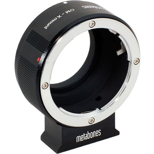 Metabones Olympus OM Mount Lens to Fujifilm X-Mount Camera Lens Mount Adapter (Black Matte)
