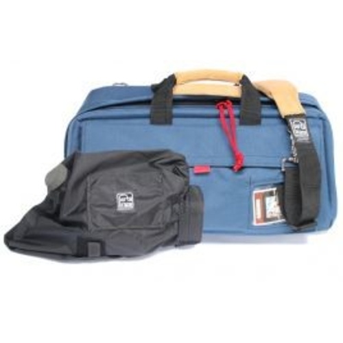 Porta Brace Mini-DV Camera Case with Rain Cover (Blue)