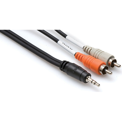 Hosa CMR-203 Mini to RCA Breakout 3ft