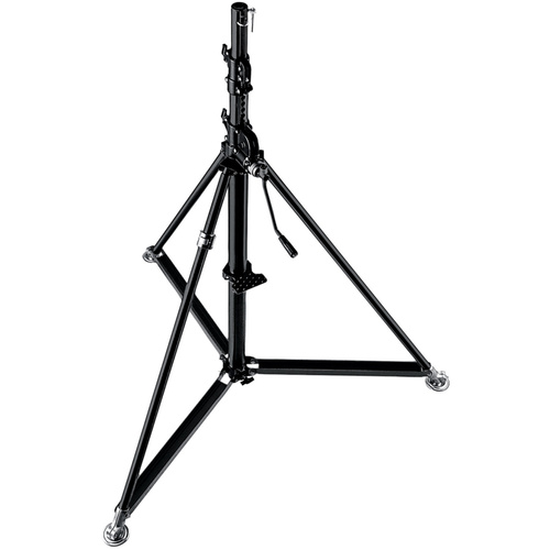 Manfrotto 387XBU Black Steel Super Wind-Up Stand (3.6m)