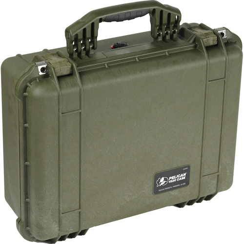 Pelican 1520 Case without Foam (Olive Drab Green)