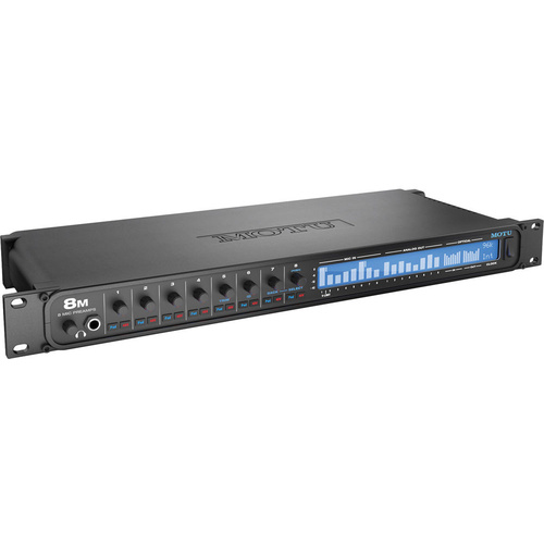 MOTU 8M - Thunderbolt and USB Audio Interface (24x26, 8 Mic/Line/Instrument)
