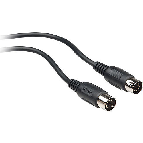 Hosa MID-320BK MIDI Cable 20ft (black)