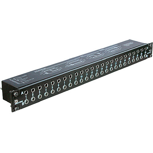 Neutrik Modular 48-Point 1/4" TRS Balanced Patch Bay