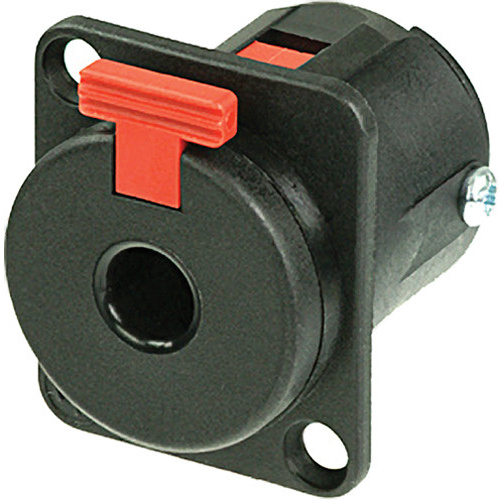 Neutrik NJ3FP6C-B Locking 1/4" TRS Female Jack - Gold Contacts