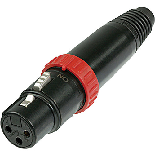 Neutrik NC3FXS-B FXS 3-Pole Female Cable Connector
