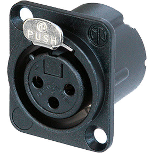 Neutrik NC3FD-LX-BAG 3-Pin XLR Female Receptacle