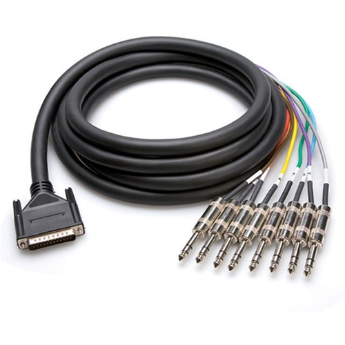 Hosa DTP-802 DB25 to 1/4'' Snake Cable 2m