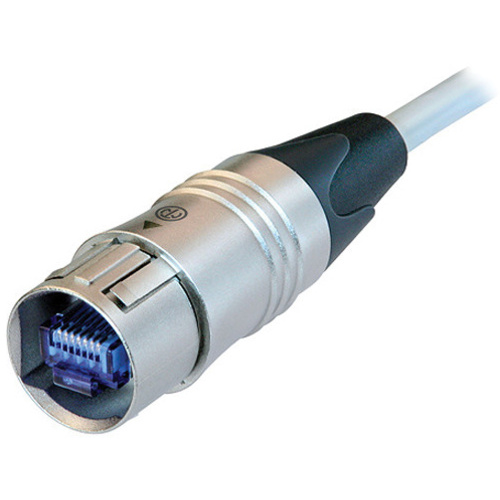 Neutrik 32.81' (10 m) etherCON Cat6 Patch Cable with Cable Plug Carrier on One End