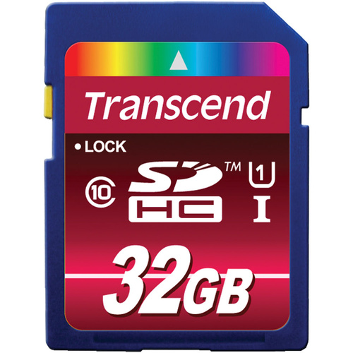 Transcend 32GB SDHC Ultimate 600x Class 10 UHS-I Memory Card
