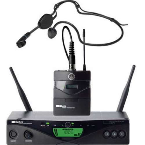 AKG WMS 470 Sports Set Wireless Headworn Microphone System