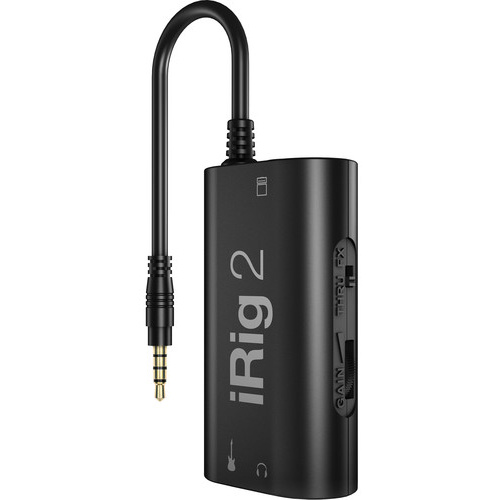 IK Multimedia iRig 2 Guitar Interface for iPhone, iPad, and iPod Touch