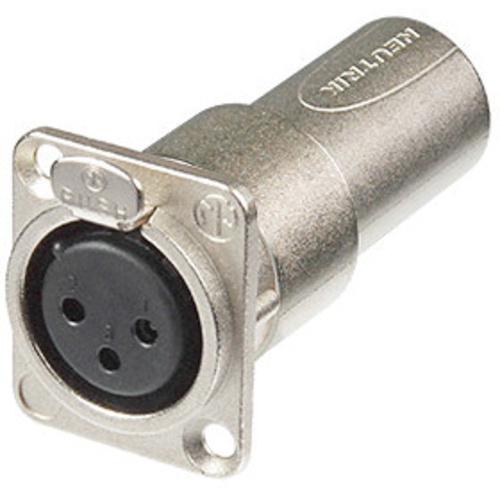 Neutrik NA3FDM XLR Female-Male Feedthrough Adapter for Panel Mount