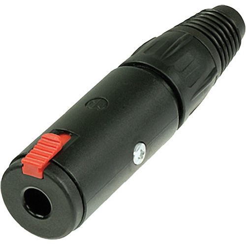 Neutrik NJ3FC6-BAG Professional Locking 1/4" 3-Pole Female Phone Cable Jack