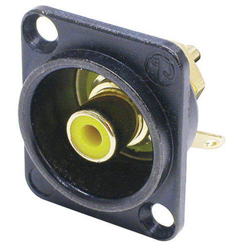 Neutrik NF2D-B-4 Phono RCA Chassis Connector