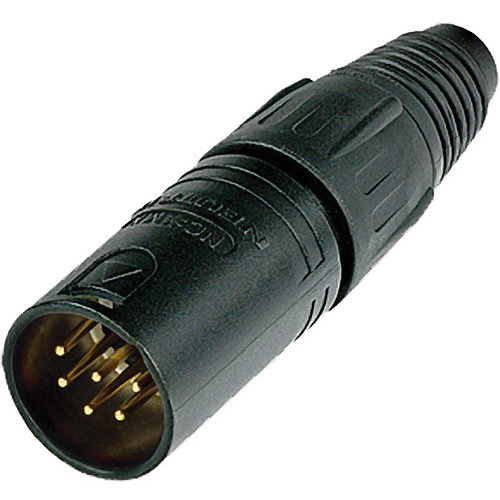 Neutrik NC6MX-B 6-Pole Male Cable Connector