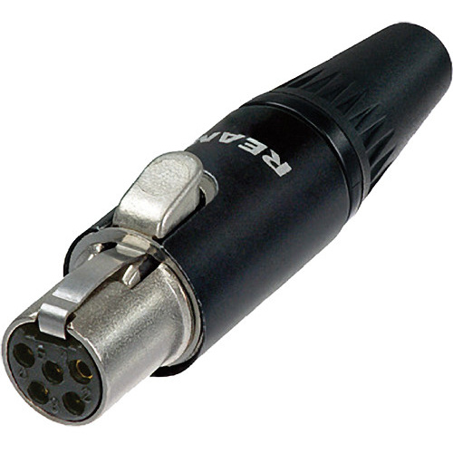 Rean TINY XLR Female 5-Pole Connector