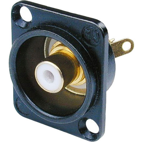 Neutrik NF2D-B-9 Female RCA Socket (White)