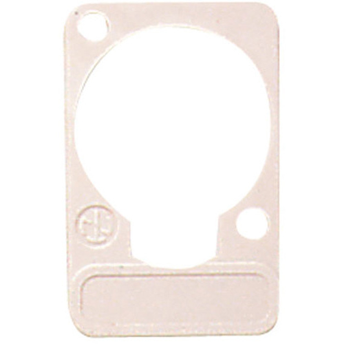 Neutrik DSS Lettering Plate (White)