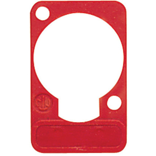 Neutrik DSS Lettering Plate (Red)