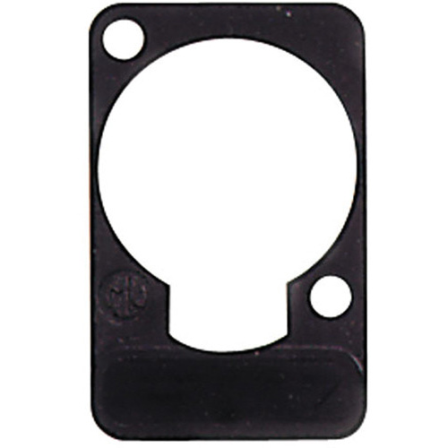 Neutrik DSS Lettering Plate (Black)