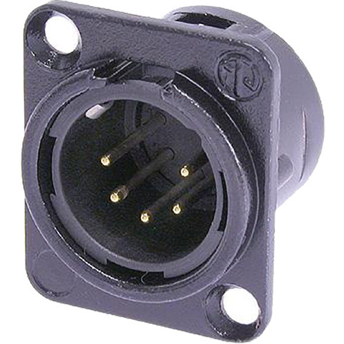 Neutrik NC5MD-L-B-1 Male Receptacle Connector (5-Pole)