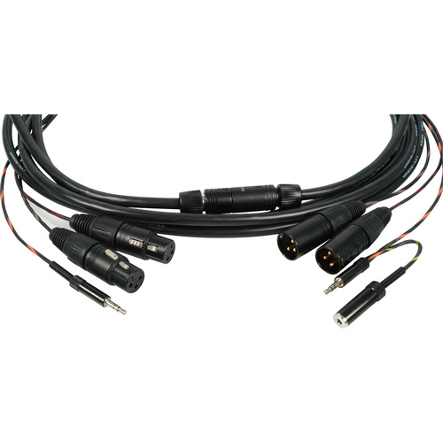 Canare Breakaway Cable for Portable Mixers with Monitor Output 15'
