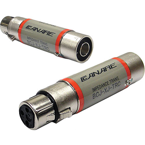 Canare BCJ-XJ-TRC 110 Ohm to 75 Ohm Digital Audio Impedance Transformer