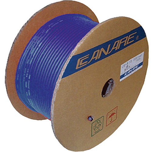 Canare L-4E6S Star Quad Microphone Cable (656'/200 m, Blue)