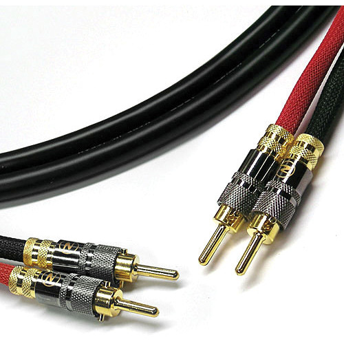 Canare 4S11 Speaker Cable Dual Banana to Dual Banana (6')