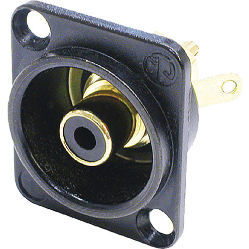 Neutrik NF2D-B-0 Phono (RCA) Female Chassis Connector