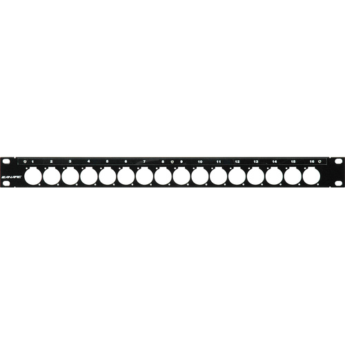 Canare 161U A/V Bulkhead Panel (Unloaded Patch / Flush Mount)
