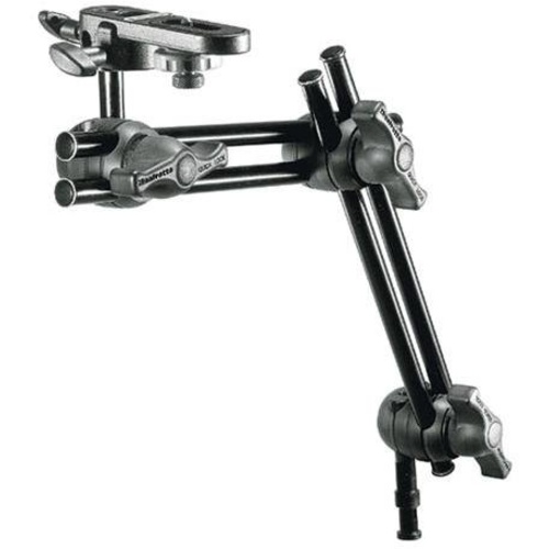 Manfrotto 396B-2 Double Articulated Arm - 2 Sections With Camera Bracket