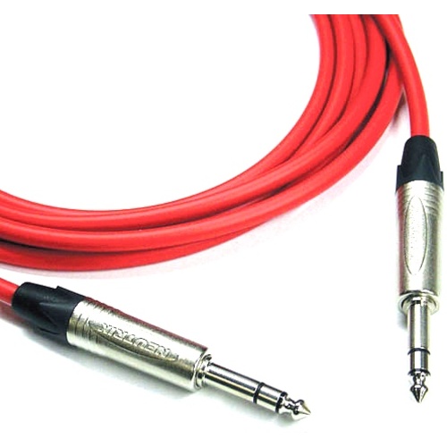 Canare Starquad TRSM-TRSM Cable - 0.9m (Red)
