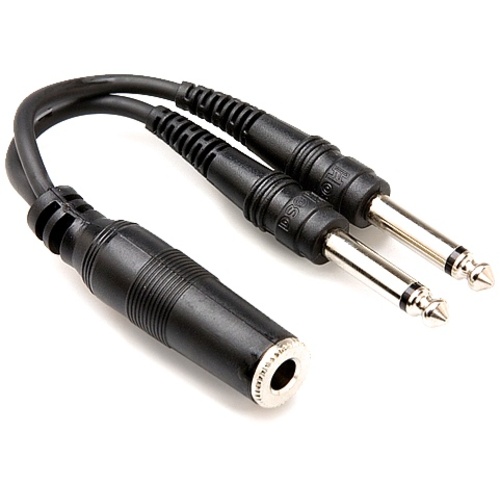 Hosa YPP-106 1/4'' Splitter Cable