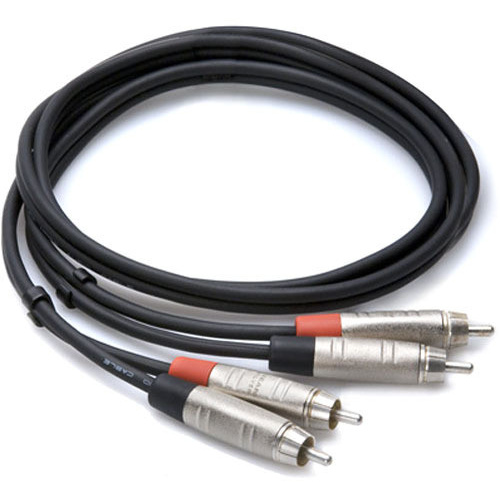 Hosa HRR-100X2 Pro RCA Cable 100ft (Dual)
