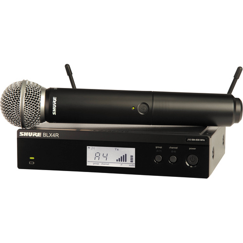 Shure BLX24R Vocal Wireless System with SM58 Mic (M17: 662 - 686 MHz)