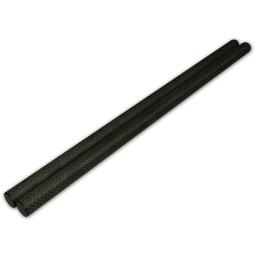 Lanparte Carbon Fiber 15mm Rods (Pair, 350mm)