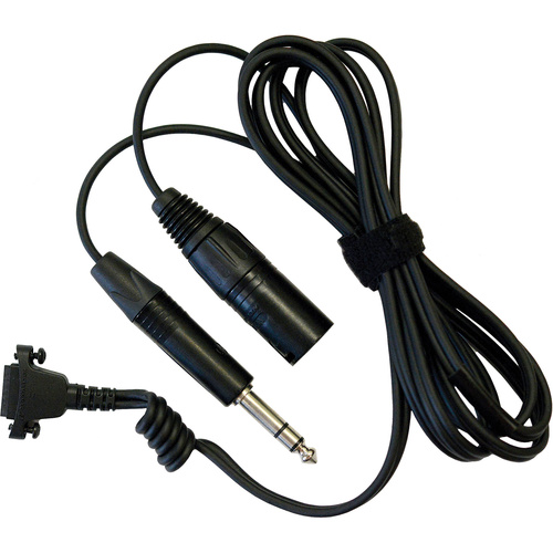 Sennheiser CABLE-II-X3K1 Straight Copper Cable with XLR- Connector for HMD26/46 Headsets (6.6')