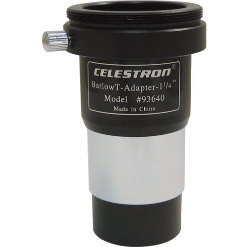 Celestron SLR Camera Adapter with Integral 2x Barlow Lens