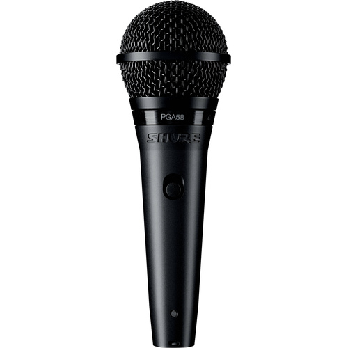 Shure PGA58 Dynamic Vocal Microphone (XLR Cable)