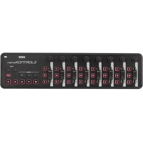 Korg nanoKONTROL 2 - Slim-Line USB MIDI Controller (Black)