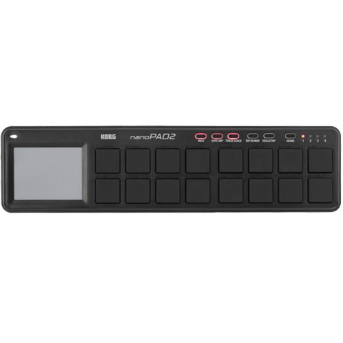Korg nanoPAD 2 - Slim-Line USB MIDI Controller (Black)