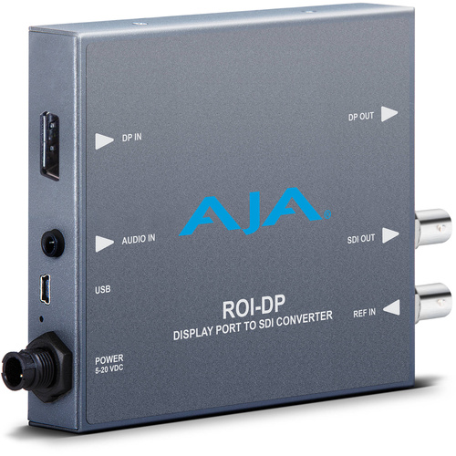 AJA ROI-DP DisplayPort to SDI Mini-Converter with ROI Scaling