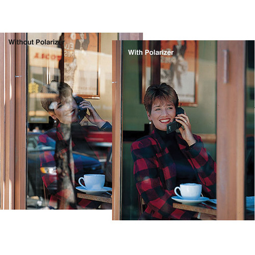 Tiffen 4x5.65" Ultra Circular Polarizing White Water Glass Filter