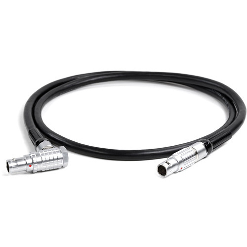 Wooden Camera Right Angle to Straight LCD/EVF Cable for RED Epic/Scarlet (36")