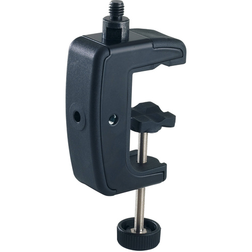 K&M 23720 Table Clamp (Black, 3/8")