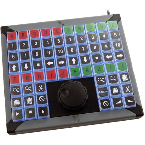 X-keys XK-68+Jog/Shuttle