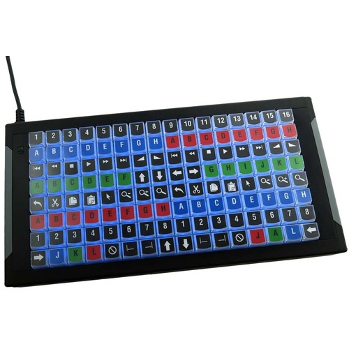 X-Keys XKE-128 USB Programmable Keyboard